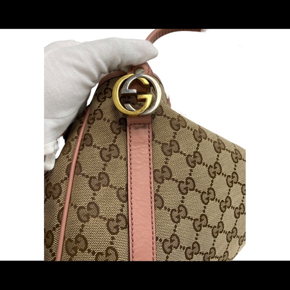 Gucci | Medium GG Canvas Twins Tote - Picture 3 of 6
